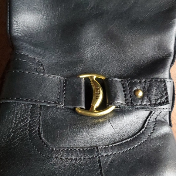 Ralph Lauren leather Micah Riding boot size 6 - Picture 3 of 4